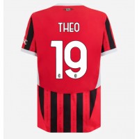 Moški Nogometni dresi AC Milan Theo Hernandez #19 Domači 2024-25 Kratek Rokav